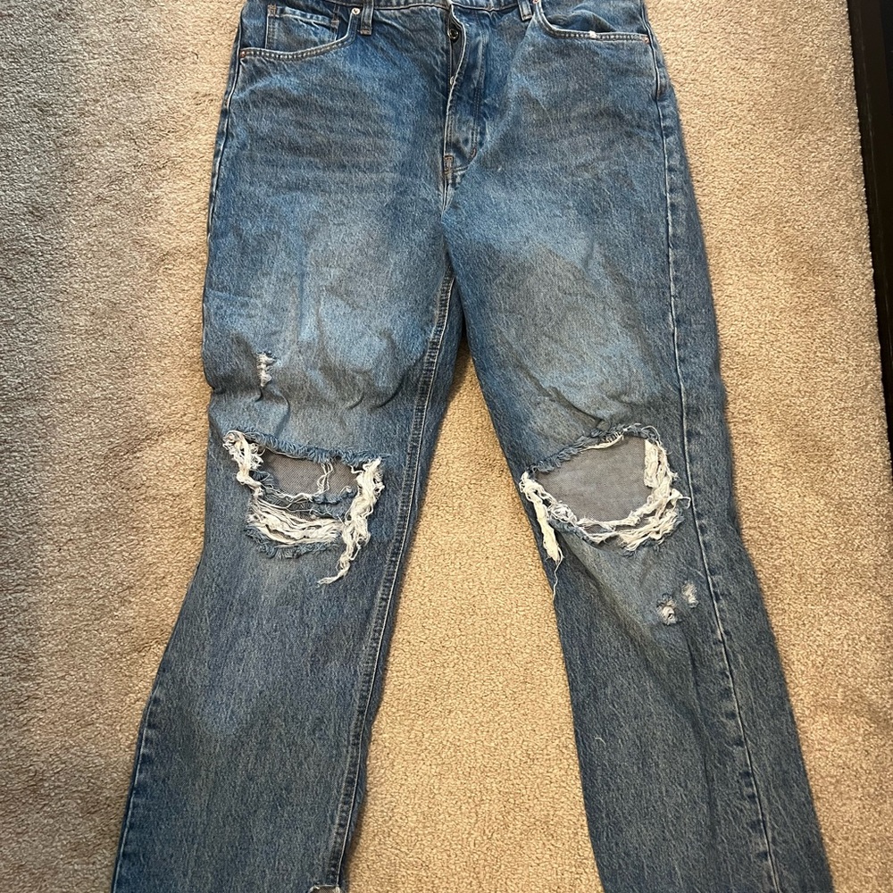 We the Free Distressed Jeans Size 32